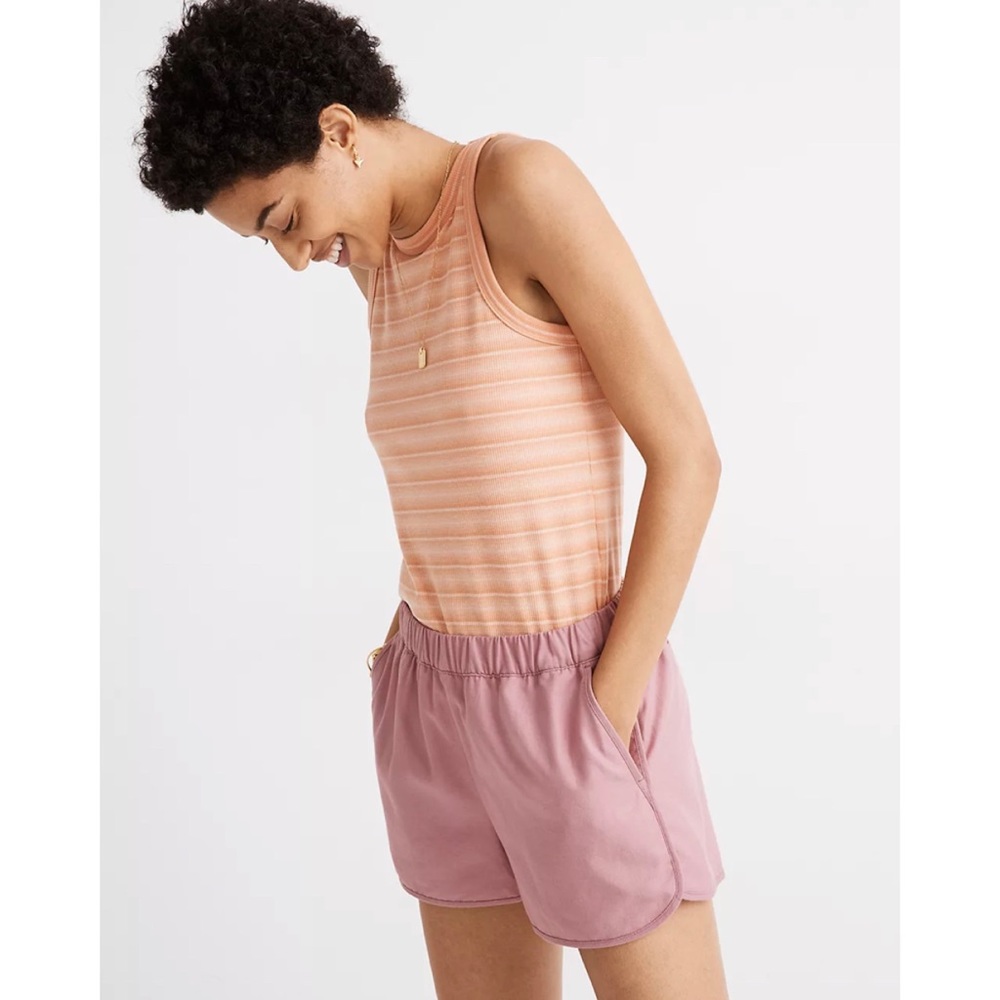 🆕 Madewell Ribbed Westville Tank Top XL NWT New!
